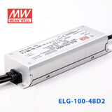 Mean Well ELG - 100 - 48D2 AC - DC Single output LED Driver Mix Mode (CV+CC) with PFC - ELG-100-48D2 - powersupplymall.com