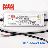 Mean Well ELG-100-C350A Power Supply 100W 350mA - Adjustable - ELG-100-C350A - powersupplymall.com
