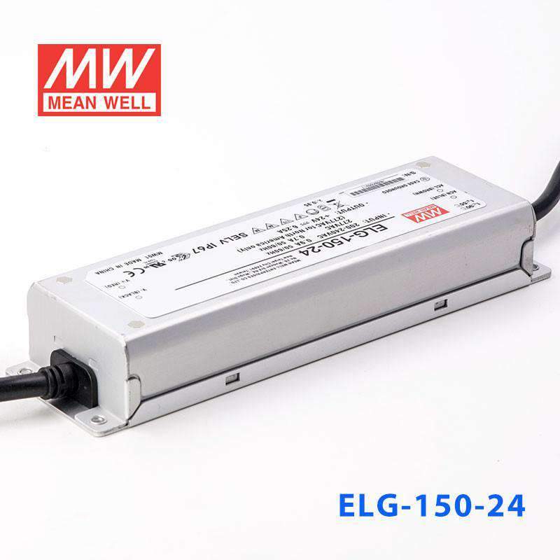 Mean Well ELG-150-24 Power Supply 150W 24V 6.25A - ELG-150-24 - powersupplymall.com