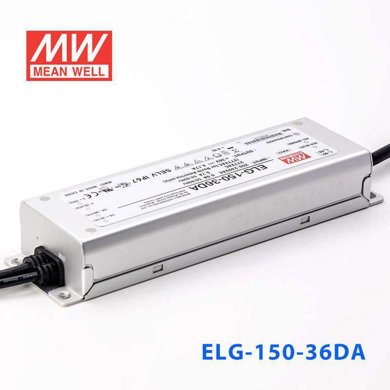 Mean Well ELG - 150 - 36DA Power Supply 150W 36V - DALI - ELG-150-36DA - powersupplymall.com