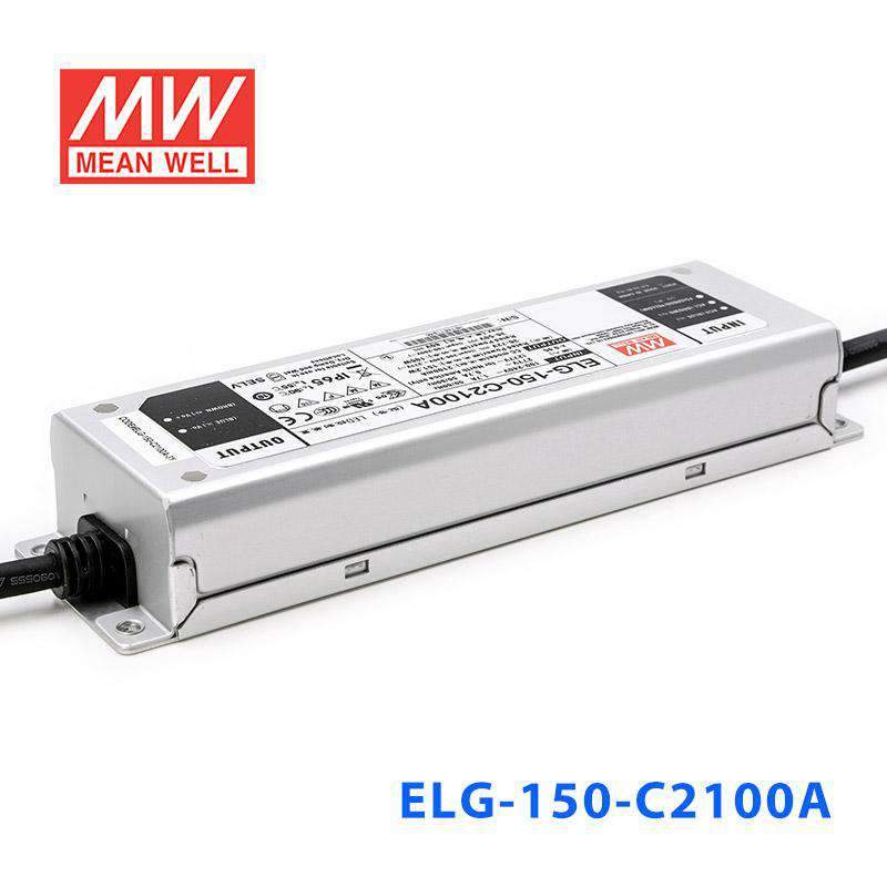 Mean Well ELG-150-C2100A Power Supply 150W 2100mA - Adjustable - ELG-150-C2100A - powersupplymall.com
