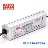 Mean Well ELG-150-C700A Power Supply 150W 700mA - Adjustable - ELG-150-C700A - powersupplymall.com
