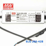 Mean Well ELG-200-42B Power Supply 200W 42V - Dimmable 4.76A - ELG-200-42B - powersupplymall.com