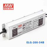 Mean Well ELG - 200 - 54B Power Supply 200W 54V - Dimmable - ELG-200-54B - powersupplymall.com
