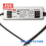 Mean Well ELG-200-C2100B Power Supply 200W 2100mA - Dimmable - ELG-200-C2100B - powersupplymall.com