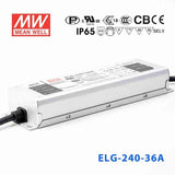 Mean Well ELG - 240 - 36A Power Supply 240W 36V - Adjustable - ELG - 240 - 36A - powersupplymall.com