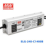 Mean Well ELG-240-C1400B Power Supply 240W 1400mA - Dimmable - ELG-240-C1400B - powersupplymall.com