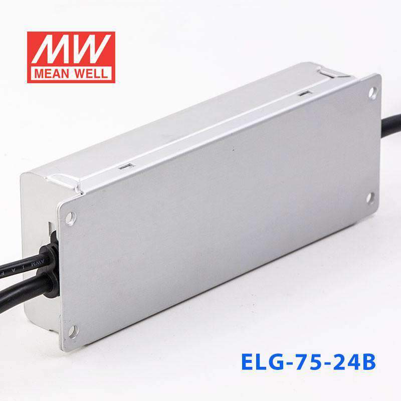 Mean Well ELG - 75 - 24B Power Supply 75W 24V - Dimmable - ELG - 75 - 24B - powersupplymall.com