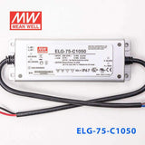 Mean Well ELG-75-C1050 Power Supply 75W 1050mA - ELG-75-C1050 - powersupplymall.com