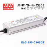 Mean Well ELG Series LED Power Supply 1050mA (75~240W) -  - powersupplymall.com
