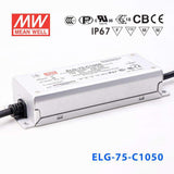 Mean Well ELG Series LED Power Supply 1050mA (75~240W) -  - powersupplymall.com