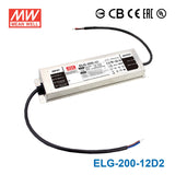 Mean Well ELG Series LED Power Supply 12V (60~264W) -  - powersupplymall.com