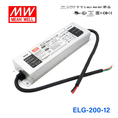 Mean Well ELG-200-12 Power Supply 192W 12V 16A
