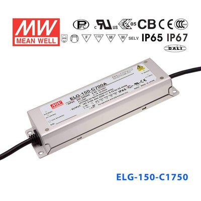 Mean Well ELG Series LED Power Supply 1750mA  (150~240W)