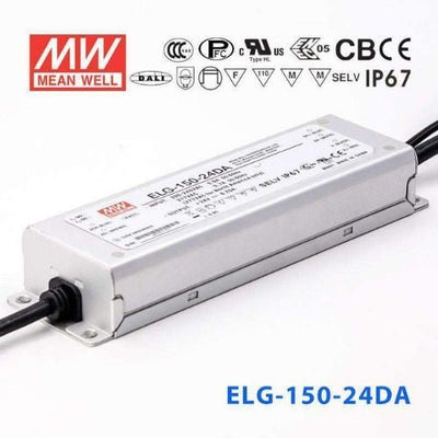 Mean Well ELG-150-24DA Power Supply 150W 24V - DALI 6.25A