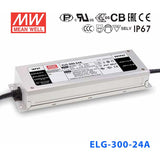 Mean Well ELG Series LED Power Supply 24V (75~300W) -  - powersupplymall.com