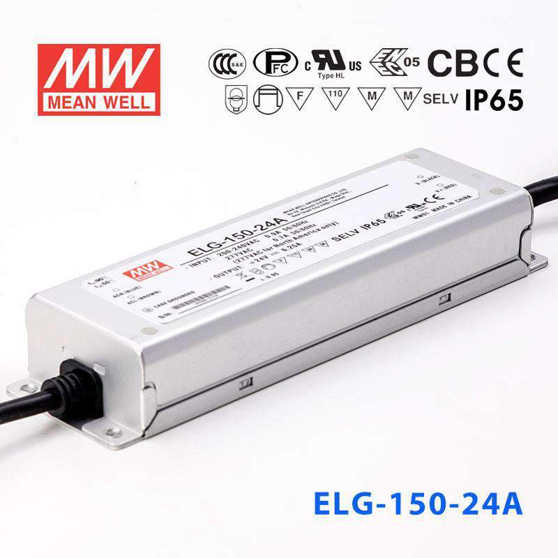 Mean Well ELG Series LED Power Supply 24V (75~300W) -  - powersupplymall.com