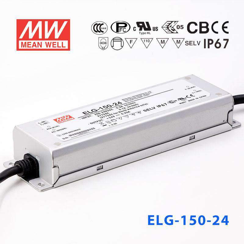 Mean Well ELG Series LED Power Supply 24V (75~300W) -  - powersupplymall.com