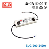 Mean Well ELG Series LED Power Supply 24V (75~300W) -  - powersupplymall.com