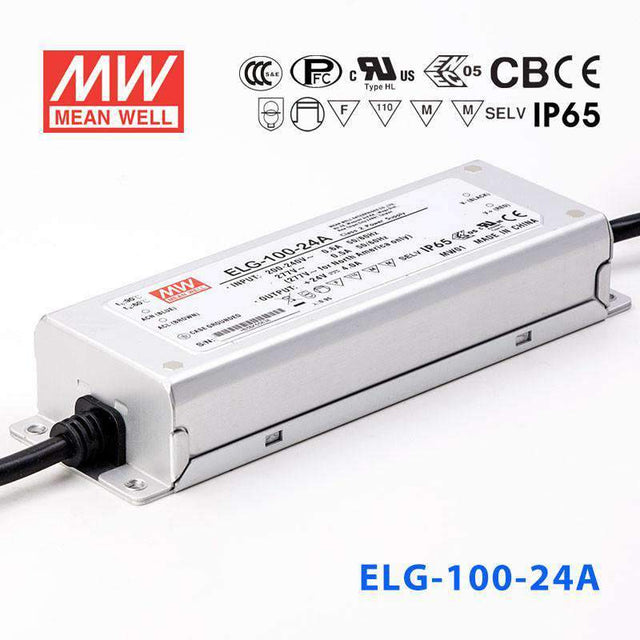 Mean Well ELG Series LED Power Supply 24V (75~300W) -  - powersupplymall.com