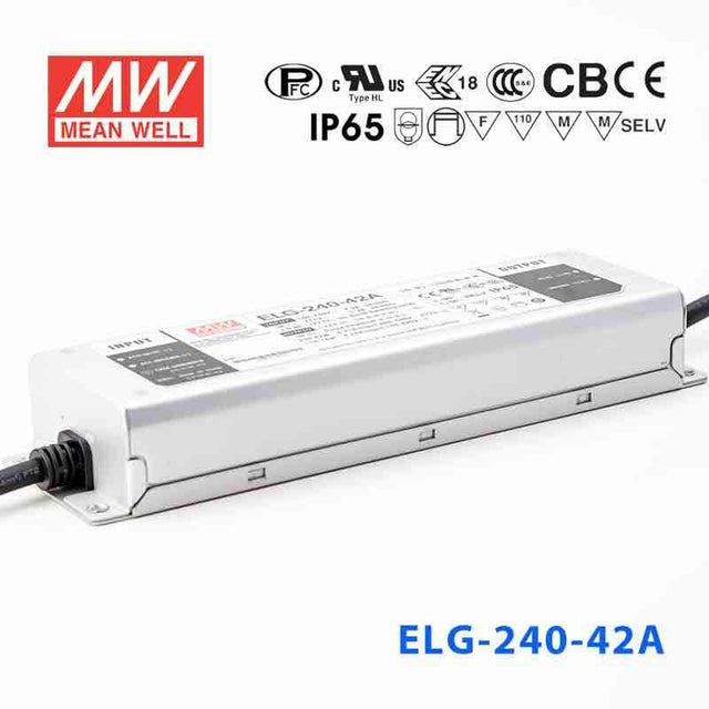 Mean Well ELG Series LED Power Supply 42V (75~240W) -  - powersupplymall.com