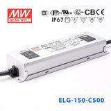 Mean Well ELG Series LED Power Supply 500mA (75~150W) -  - powersupplymall.com