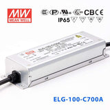 Mean Well ELG Series LED Power Supply 700mA (75~240W) -  - powersupplymall.com