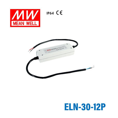 Mean Well ELN-30-12P Single Output Switching Power Supply 30W 12V CC