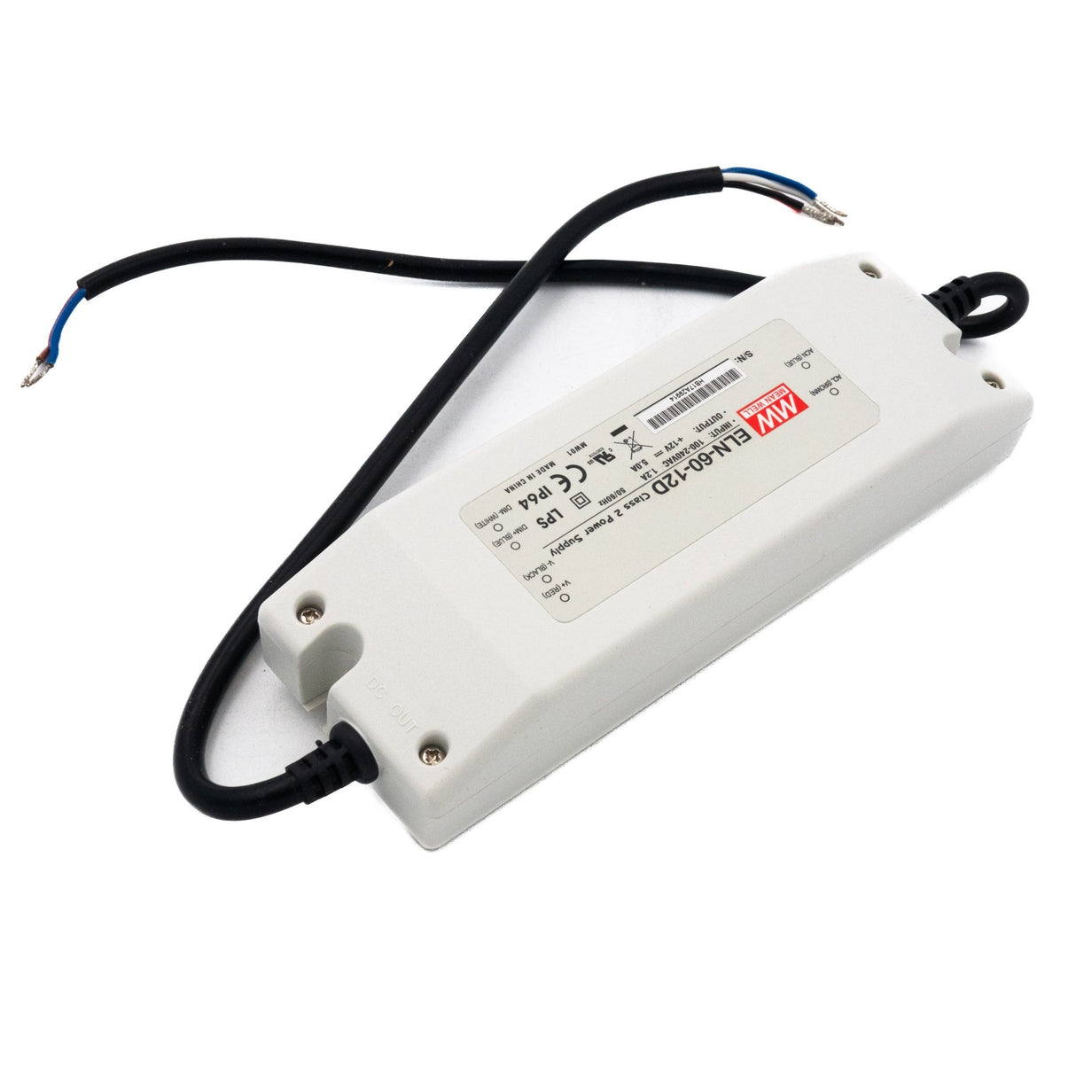 Mean Well ELN-60-12D LED Power Supply 60W - ELN-60-12D - powersupplymall.com