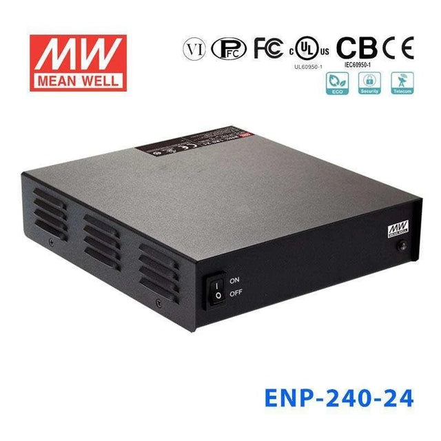 Mean Well ENP - 360 - 24 Desktop Type Chargers 360W 27.6V 13A - Level VI Power Supply - ENP - 360 - 24 - powersupplymall.com