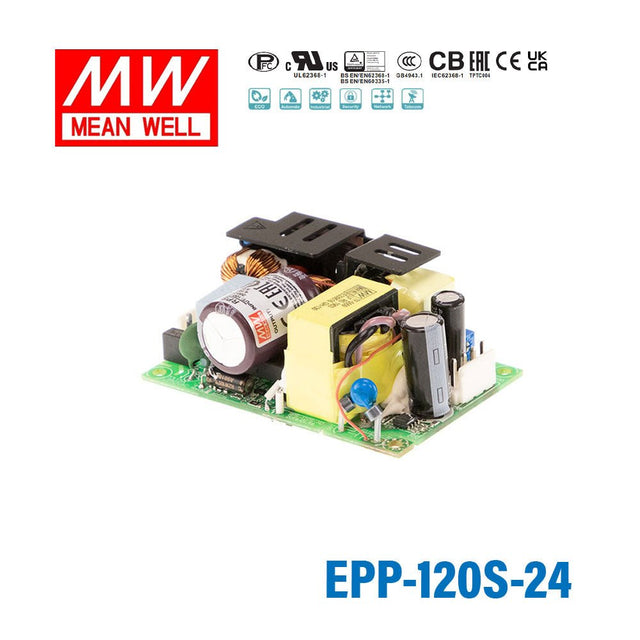 Mean Well EPP - 120S - 24 Power Supply 120W 24V - EPP-120S-24 - powersupplymall.com