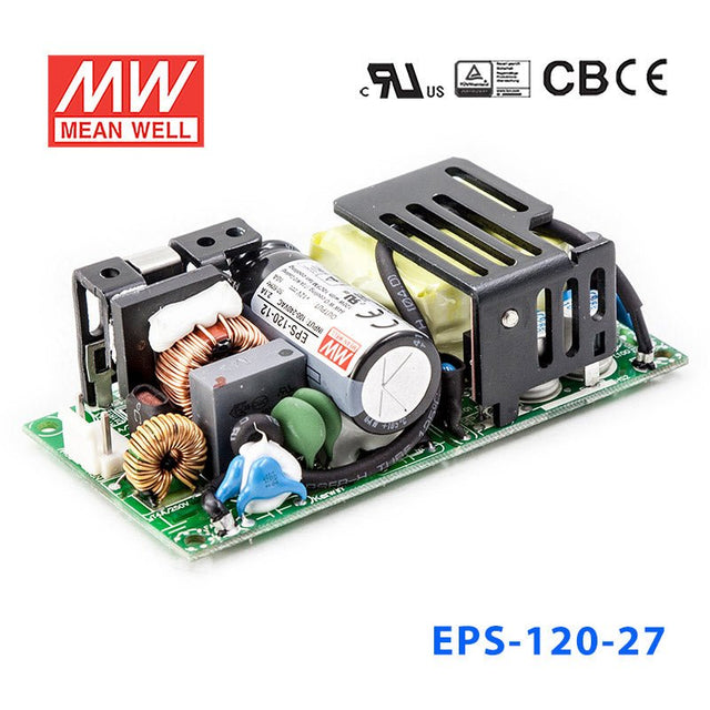 Mean Well EPS - 120 - 27 Power Supply 85W 27V - EPS - 120 - 27 - powersupplymall.com