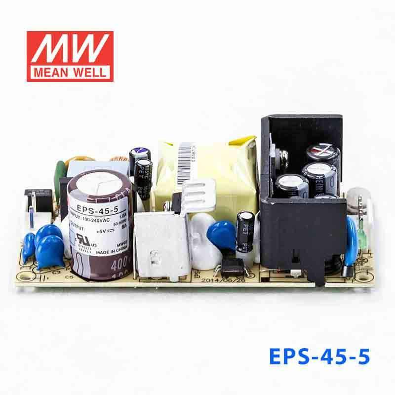 Mean Well EPS - 45 - 5 Power Supply 40W 5V - EPS - 45 - 5 - powersupplymall.com