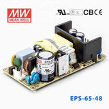 Mean Well EPS - 65 - 48 Power Supply 65W 48V - EPS - 65 - 48 - powersupplymall.com