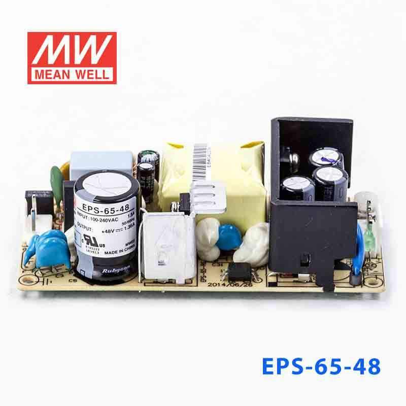 Mean Well EPS - 65 - 48 Power Supply 65W 48V - EPS - 65 - 48 - powersupplymall.com