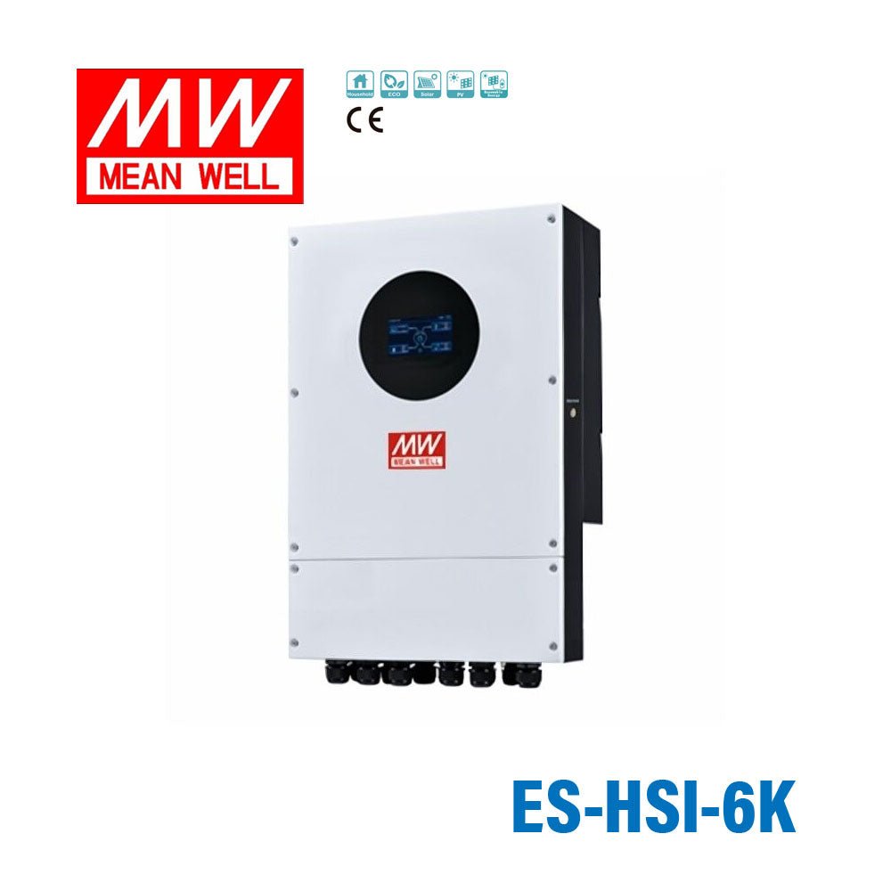 Mean Well ES-HSI-6K Single-phase Energy Storage Inverter - ES-HSI-6K - powersupplymall.com