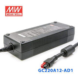 Mean Well GC220A12 - AD1 Portable Chargers 183.6W 13.6V 13.5A - Green Adaptor - GC220A12 - AD1 - powersupplymall.com