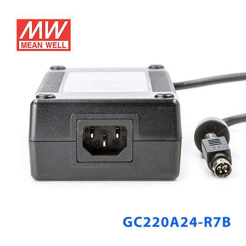 Mean Well GC220A24 - R7B Portable Chargers 217.6W 27.2V 8A - Green Adaptor - GC220A24 - R7B - powersupplymall.com