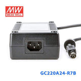 Mean Well GC220A24 - R7B Portable Chargers 217.6W 27.2V 8A - Green Adaptor - GC220A24 - R7B - powersupplymall.com