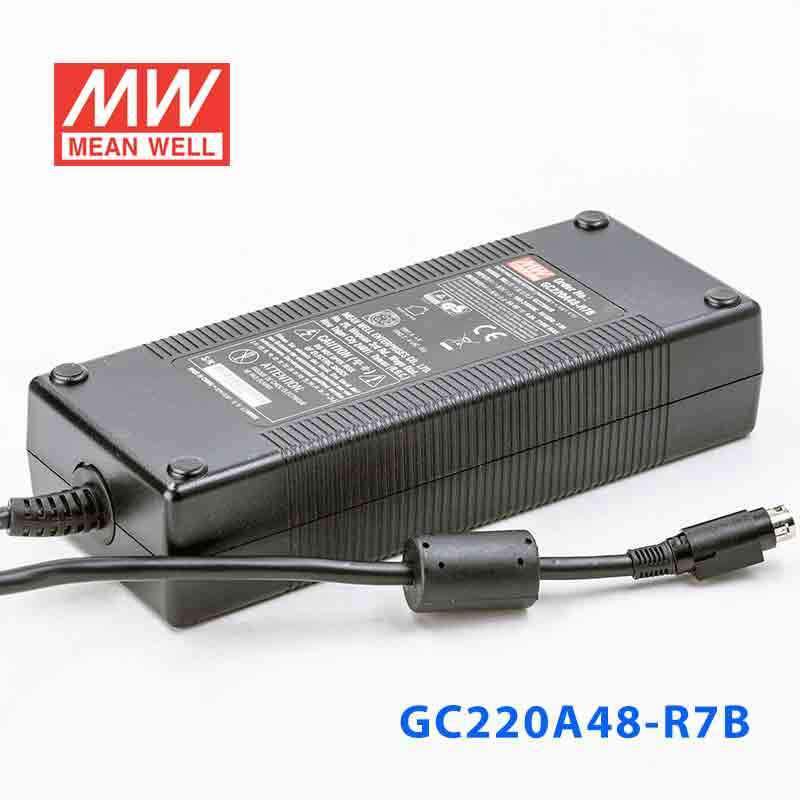 Mean Well GC220A48 - R7B Portable Chargers 217.6W 54.4V 4A - Green Adaptor - GC220A48 - R7B - powersupplymall.com