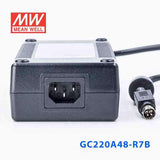 Mean Well GC220A48 - R7B Portable Chargers 217.6W 54.4V 4A - Green Adaptor - GC220A48 - R7B - powersupplymall.com