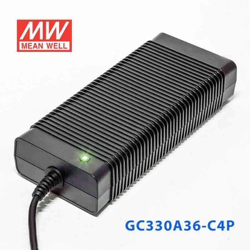 Mean Well GC330A36 - C4P Portable Chargers 261.1W 40.8V 6.4A - Green Adaptor - GC330A36 - C4P - powersupplymall.com