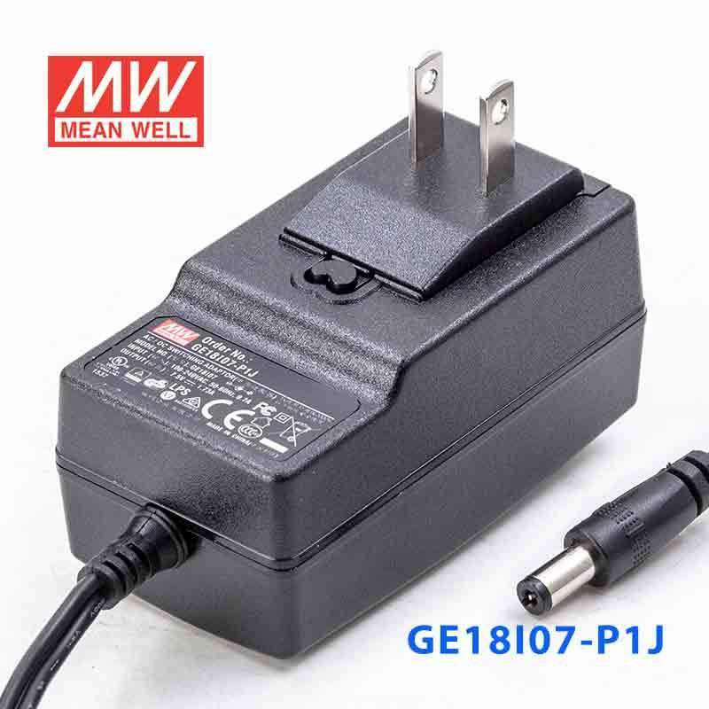 Mean Well GE18I07 - P1J Power Supply 13W 7.5V - GE18I07 - P1J - powersupplymall.com