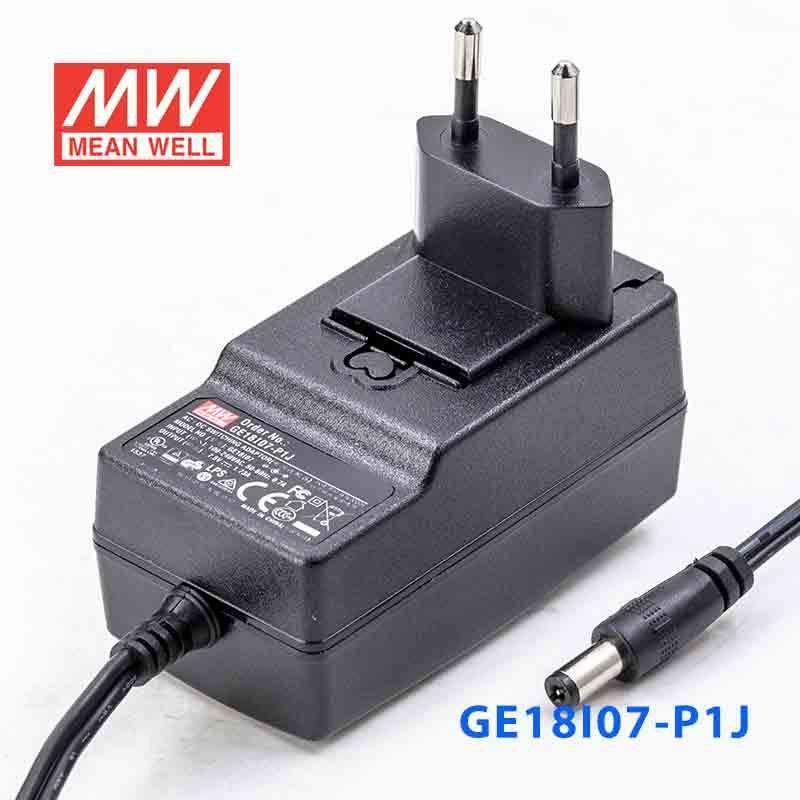 Mean Well GE18I07 - P1J Power Supply 13W 7.5V - GE18I07 - P1J - powersupplymall.com