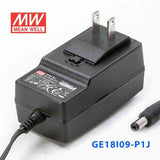 Mean Well GE18I09 - P1J Power Supply 18W 9V - GE18I09 - P1J - powersupplymall.com