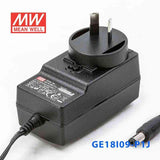 Mean Well GE18I09 - P1J Power Supply 18W 9V - GE18I09 - P1J - powersupplymall.com