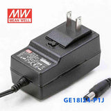 Mean Well GE18I24 - P1J Power Supply 18W 24V - GE18I24 - P1J - powersupplymall.com