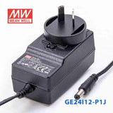 Mean Well GE24I12 - P1J Power Supply 24W 12V - GE24I12 - P1J - powersupplymall.com