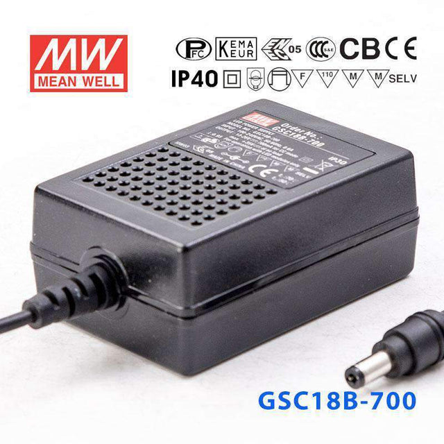 Mean Well GSC18B - 700 Power Supply 18W 700A - GSC18B-700 - powersupplymall.com