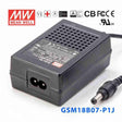 Mean Well GSM Series Power Supply 7.5V (6~12W) -  - powersupplymall.com
